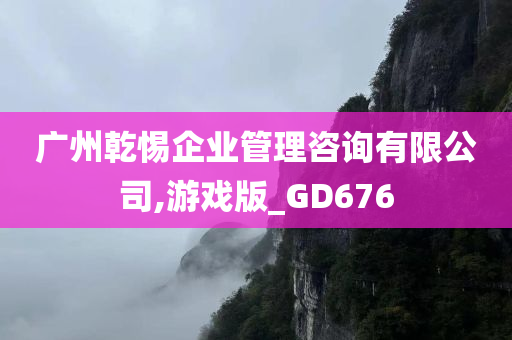 广州乾惕企业管理咨询有限公司,游戏版_GD676