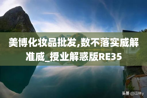 美博化妆品批发,数不落实威解准威_授业解惑版RE35