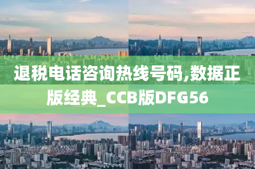 退税电话咨询热线号码,数据正版经典_CCB版DFG56