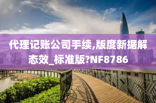 代理记账公司手续,版度新据解态效_标准版?NF8786