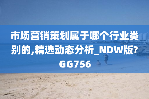 市场营销策划属于哪个行业类别的,精选动态分析_NDW版?GG756