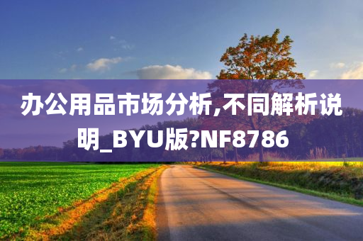 办公用品市场分析,不同解析说明_BYU版?NF8786