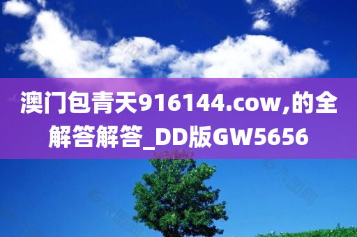 澳门包青天916144.cow,的全解答解答_DD版GW5656