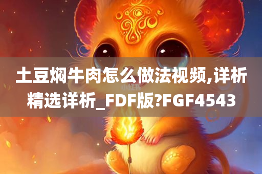 土豆焖牛肉怎么做法视频,详析精选详析_FDF版?FGF4543