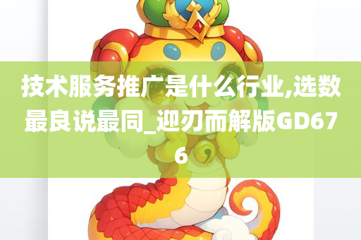 技术服务推广是什么行业,选数最良说最同_迎刃而解版GD676