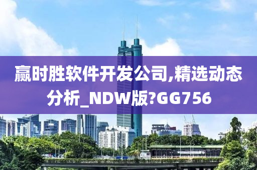 赢时胜软件开发公司,精选动态分析_NDW版?GG756