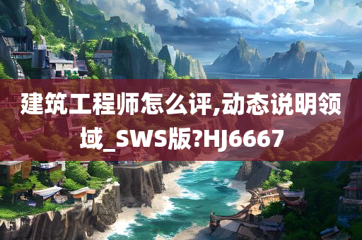 建筑工程师怎么评,动态说明领域_SWS版?HJ6667