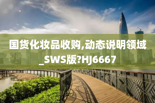 国货化妆品收购,动态说明领域_SWS版?HJ6667