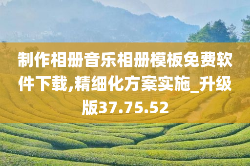 制作相册音乐相册模板免费软件下载,精细化方案实施_升级版37.75.52