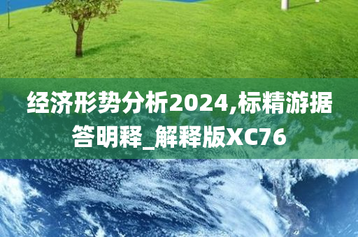 经济形势分析2024,标精游据答明释_解释版XC76