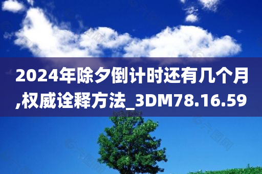 2024年除夕倒计时还有几个月,权威诠释方法_3DM78.16.59