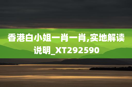 香港白小姐一肖一肖,实地解读说明_XT292590