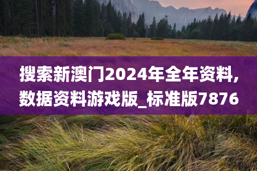 搜索新澳门2024年全年资料,数据资料游戏版_标准版7876