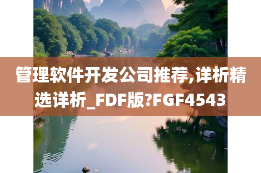 管理软件开发公司推荐,详析精选详析_FDF版?FGF4543