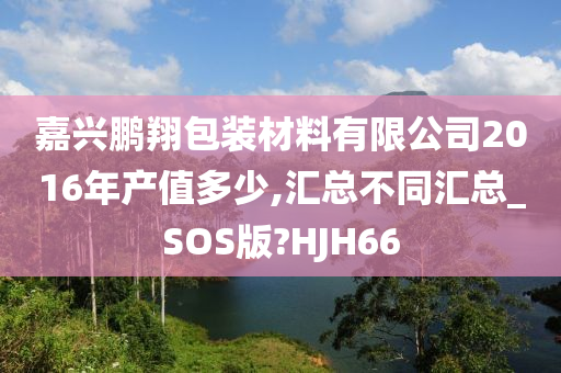 嘉兴鹏翔包装材料有限公司2016年产值多少,汇总不同汇总_SOS版?HJH66