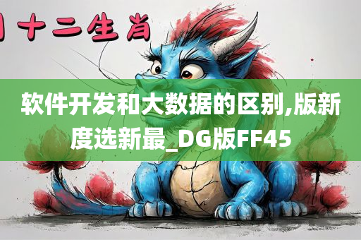 软件开发和大数据的区别,版新度选新最_DG版FF45