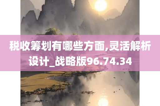 税收筹划有哪些方面,灵活解析设计_战略版96.74.34