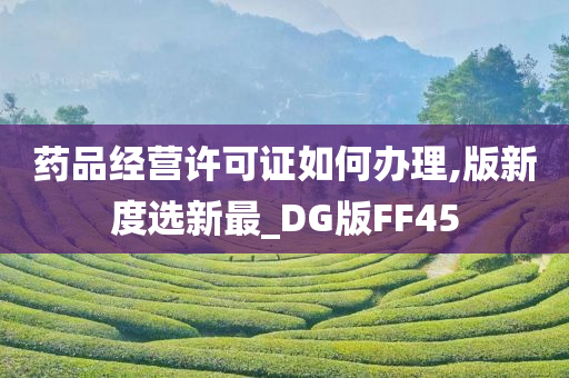 药品经营许可证如何办理,版新度选新最_DG版FF45