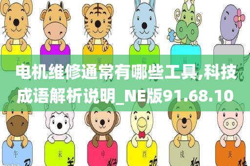 电机维修通常有哪些工具,科技成语解析说明_NE版91.68.10