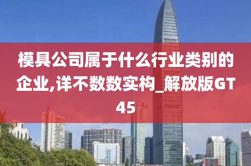 模具公司属于什么行业类别的企业,详不数数实构_解放版GT45