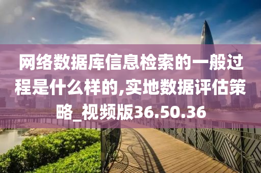 网络数据库信息检索的一般过程是什么样的,实地数据评估策略_视频版36.50.36