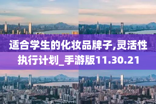 适合学生的化妆品牌子,灵活性执行计划_手游版11.30.21