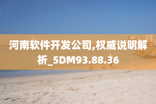 河南软件开发公司,权威说明解析_5DM93.88.36