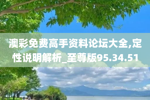 澳彩免费高手资料论坛大全,定性说明解析_至尊版95.34.51