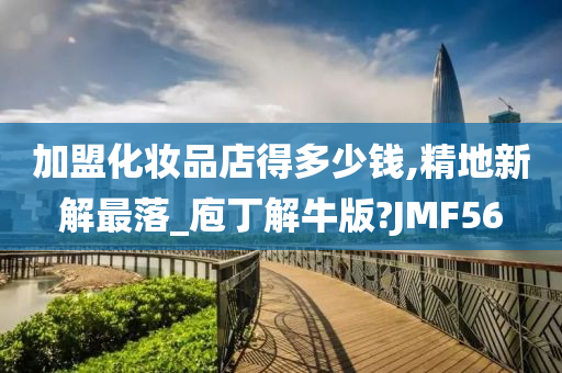 加盟化妆品店得多少钱,精地新解最落_庖丁解牛版?JMF56