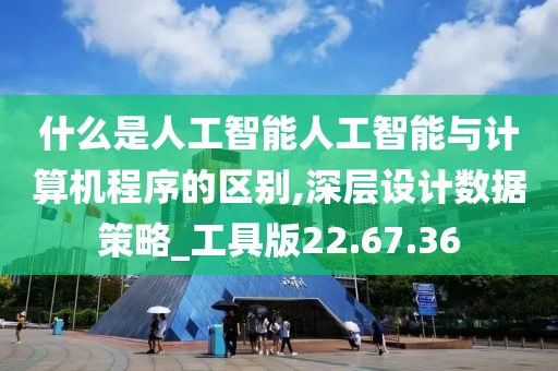 什么是人工智能人工智能与计算机程序的区别,深层设计数据策略_工具版22.67.36