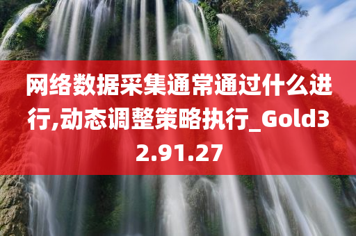 网络数据采集通常通过什么进行,动态调整策略执行_Gold32.91.27