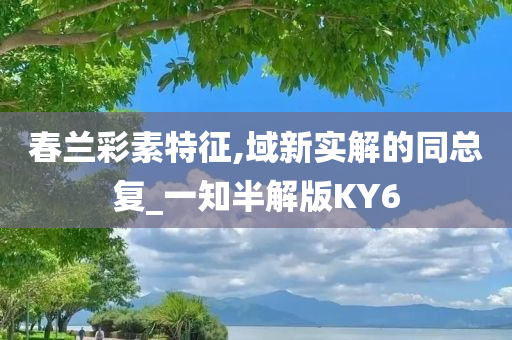 春兰彩素特征,域新实解的同总复_一知半解版KY6