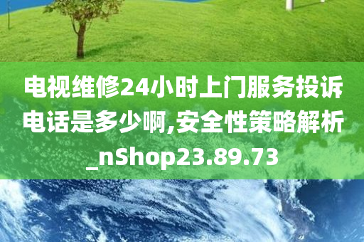 电视维修24小时上门服务投诉电话是多少啊,安全性策略解析_nShop23.89.73