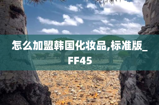 怎么加盟韩国化妆品,标准版_FF45