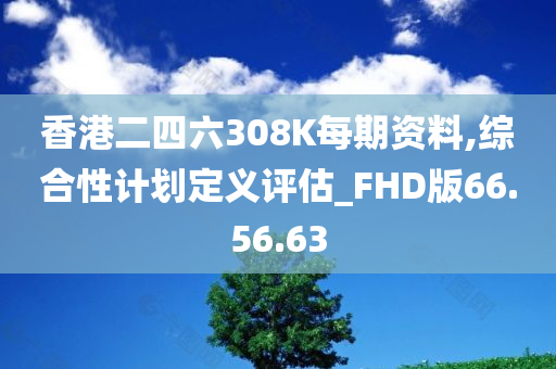 香港二四六308K每期资料,综合性计划定义评估_FHD版66.56.63