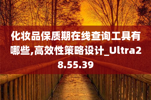 化妆品保质期在线查询工具有哪些,高效性策略设计_Ultra28.55.39