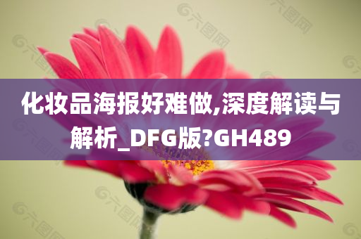 化妆品海报好难做,深度解读与解析_DFG版?GH489