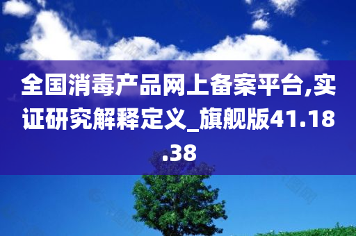 全国消毒产品网上备案平台,实证研究解释定义_旗舰版41.18.38