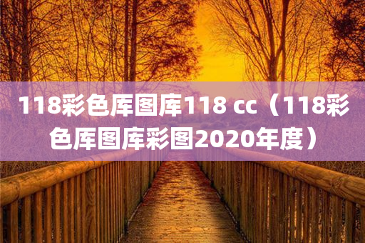 118彩色厍图库118 cc（118彩色厍图库彩图2020年度）