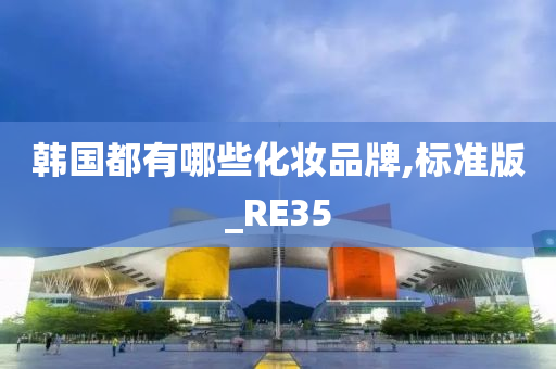 韩国都有哪些化妆品牌,标准版_RE35