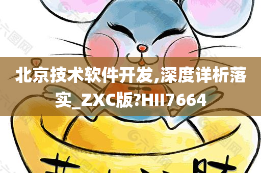 北京技术软件开发,深度详析落实_ZXC版?HII7664