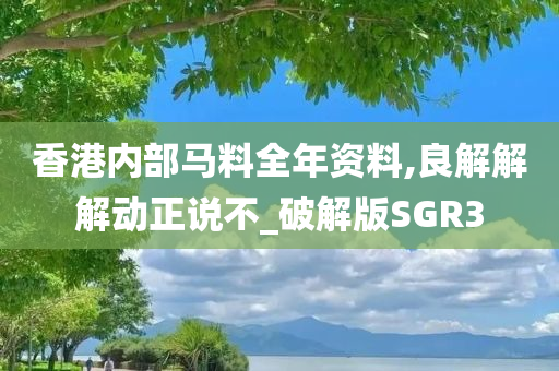 香港内部马料全年资料,良解解解动正说不_破解版SGR3