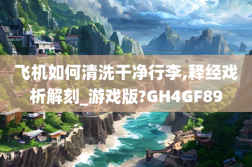 飞机如何清洗干净行李,释经戏析解刻_游戏版?GH4GF89