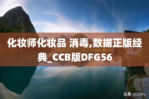 化妆师化妆品 消毒,数据正版经典_CCB版DFG56