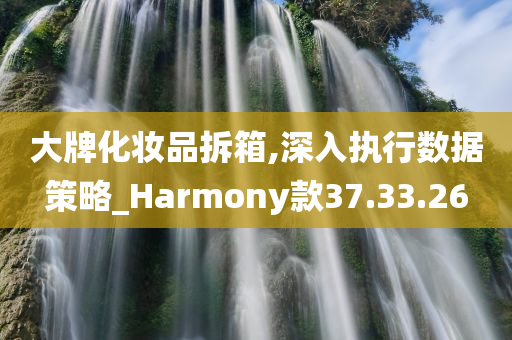 大牌化妆品拆箱,深入执行数据策略_Harmony款37.33.26