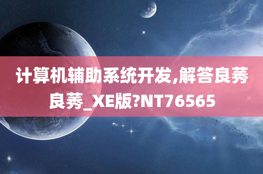 计算机辅助系统开发,解答良莠良莠_XE版?NT76565