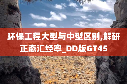 环保工程大型与中型区别,解研正态汇经率_DD版GT45