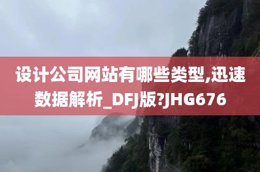 设计公司网站有哪些类型,迅速数据解析_DFJ版?JHG676