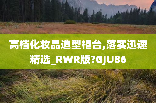 高档化妆品造型柜台,落实迅速精选_RWR版?GJU86