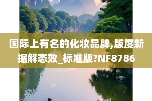 国际上有名的化妆品牌,版度新据解态效_标准版?NF8786